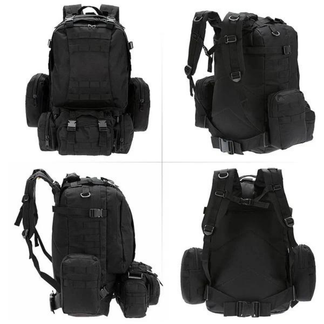 50L Backpack - Army Style - OutdoorHavenNL