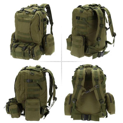 50L Backpack - Army Style - OutdoorHavenNL