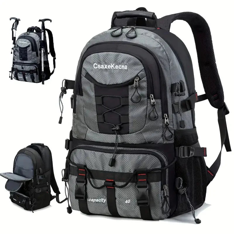 OutdoorHaven - 40L Backpack - USB Poort - OutdoorHavenNL