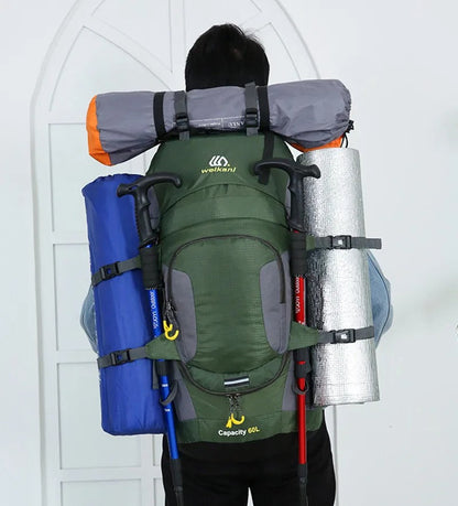 OutdoorHaven - 60L Backpack - Waterdicht - OutdoorHavenNL