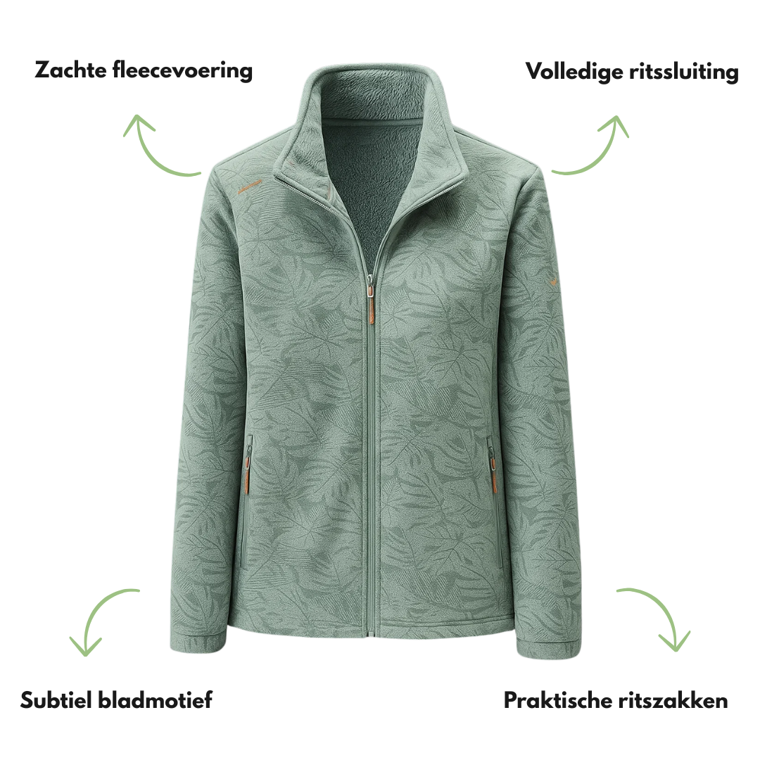 Dames Outdoor Fleecevest – Winddicht & Warm