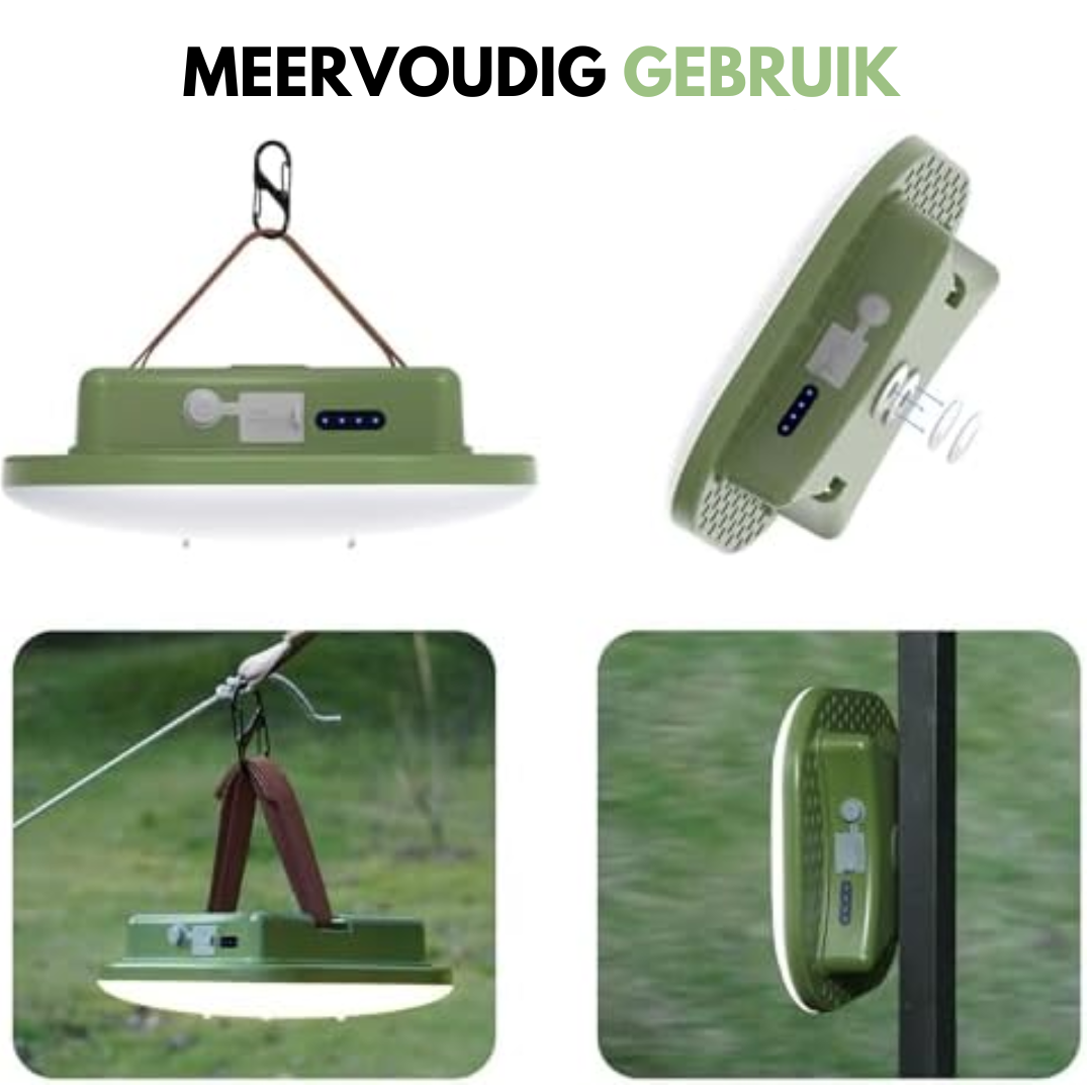 Campinglamp - USB - Sterke Batterij - OutdoorHavenNL