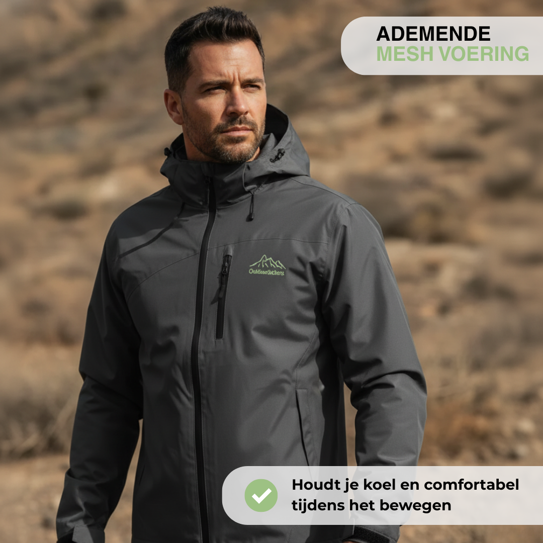 Heren Outdoor Jack - Winddicht & Waterdicht