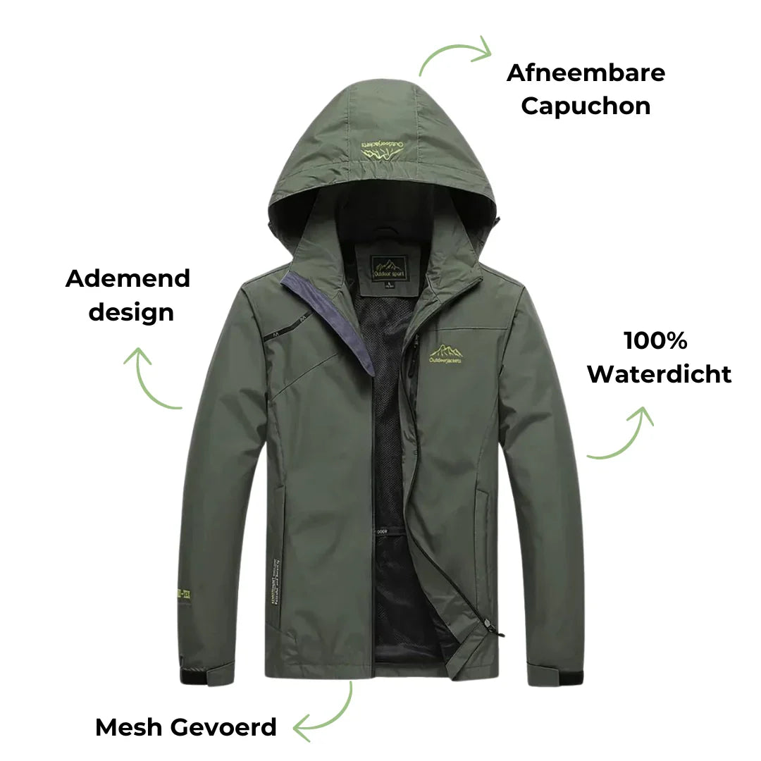 Jas Voorjaar - Outdoor Tussenjas - Waterdicht & Winddicht