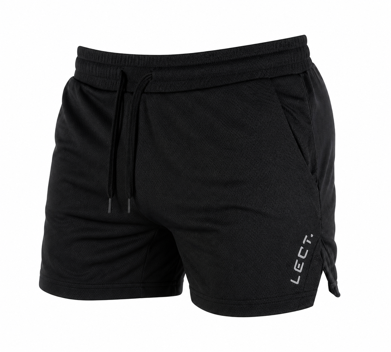 Heren Gymshorts Sneldrogend - Slim Fit Stretch Trainingsshorts - Ademend
