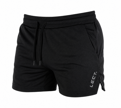 Heren Gymshorts Sneldrogend - Slim Fit Stretch Trainingsshorts - Ademend