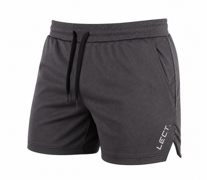 Heren Gymshorts Sneldrogend - Slim Fit Stretch Trainingsshorts - Ademend