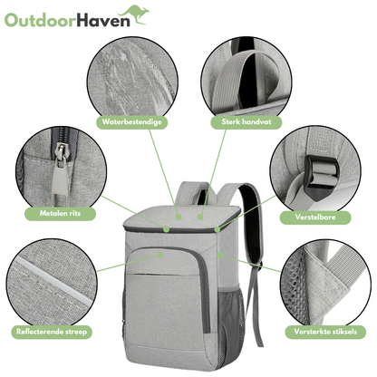 Geïsoleerde Rugtas - 30L - OutdoorHavenNL