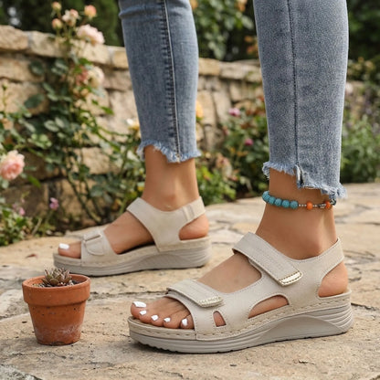 Dames sandalen | Comfortsandalen met verstelbare banden