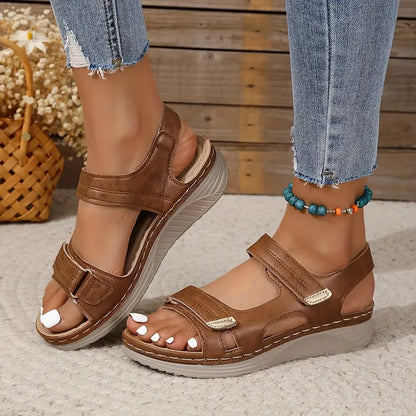 Dames sandalen | Comfortsandalen met verstelbare banden