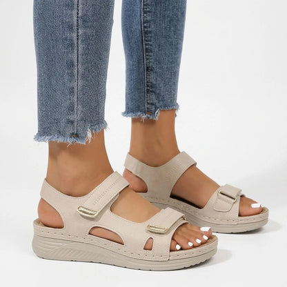 Dames sandalen | Comfortsandalen met verstelbare banden