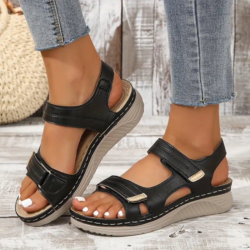 Dames sandalen | Comfortsandalen met verstelbare banden