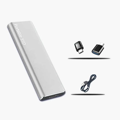 Ekstern Harddisk 4TB USB-C Portabel Lagring