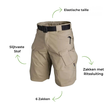 Outdoor Cargo Shorts - Elastisch ontwerp - 6 Zakken