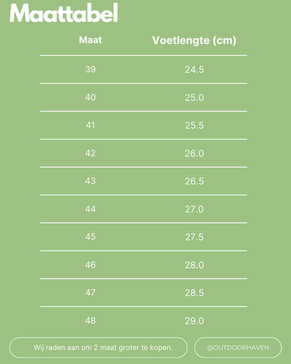 Lage Heren Wandelschoen - Waterdicht - Wandelen