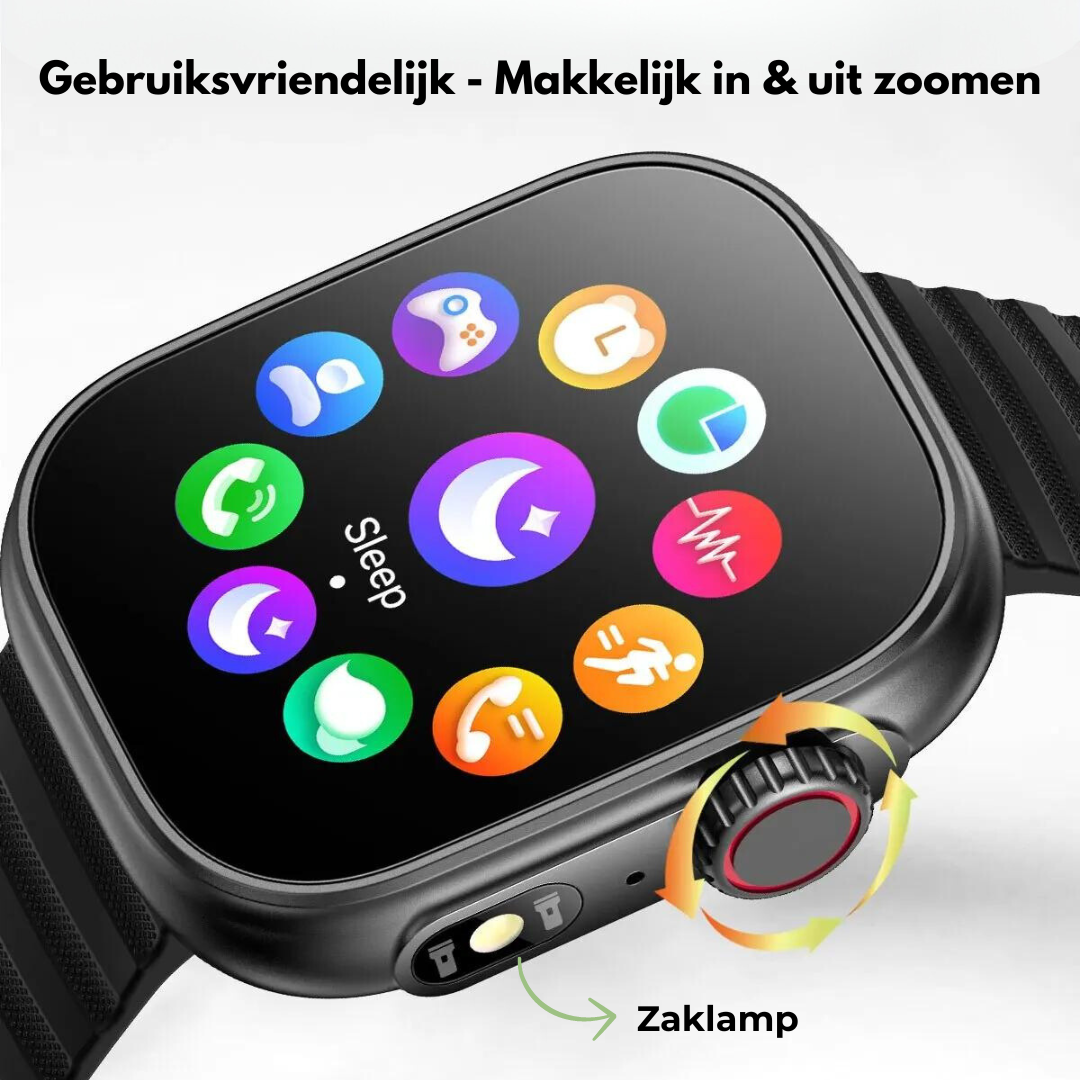 Sport Smartwatch - 100+ Functies - OutdoorHavenNL