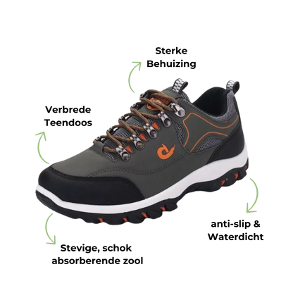 Unisex Lage Wandelschoenen - Waterdicht - Brede Voet