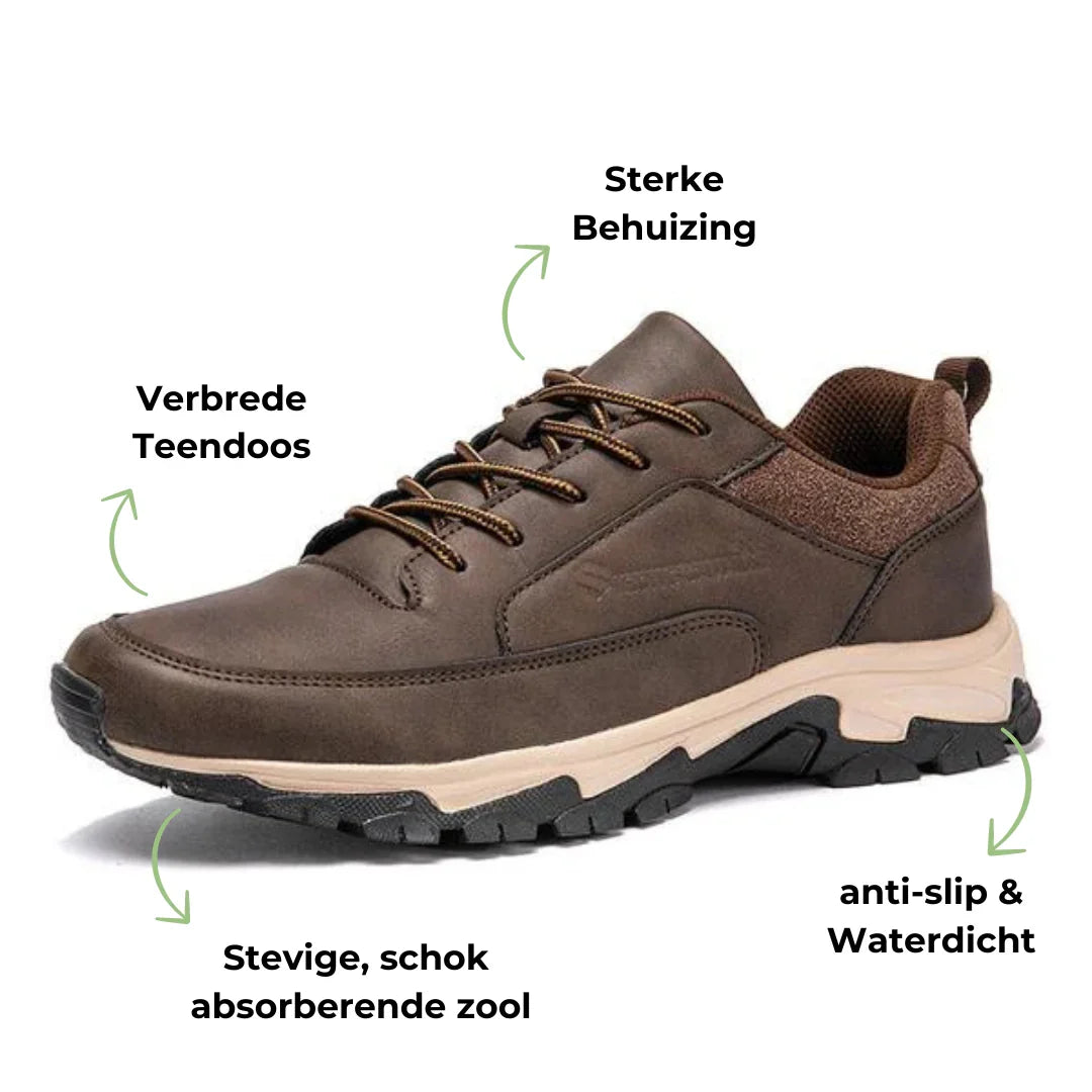 Heren Lage Wandelschoenen - Waterdicht - Wandelsneaker
