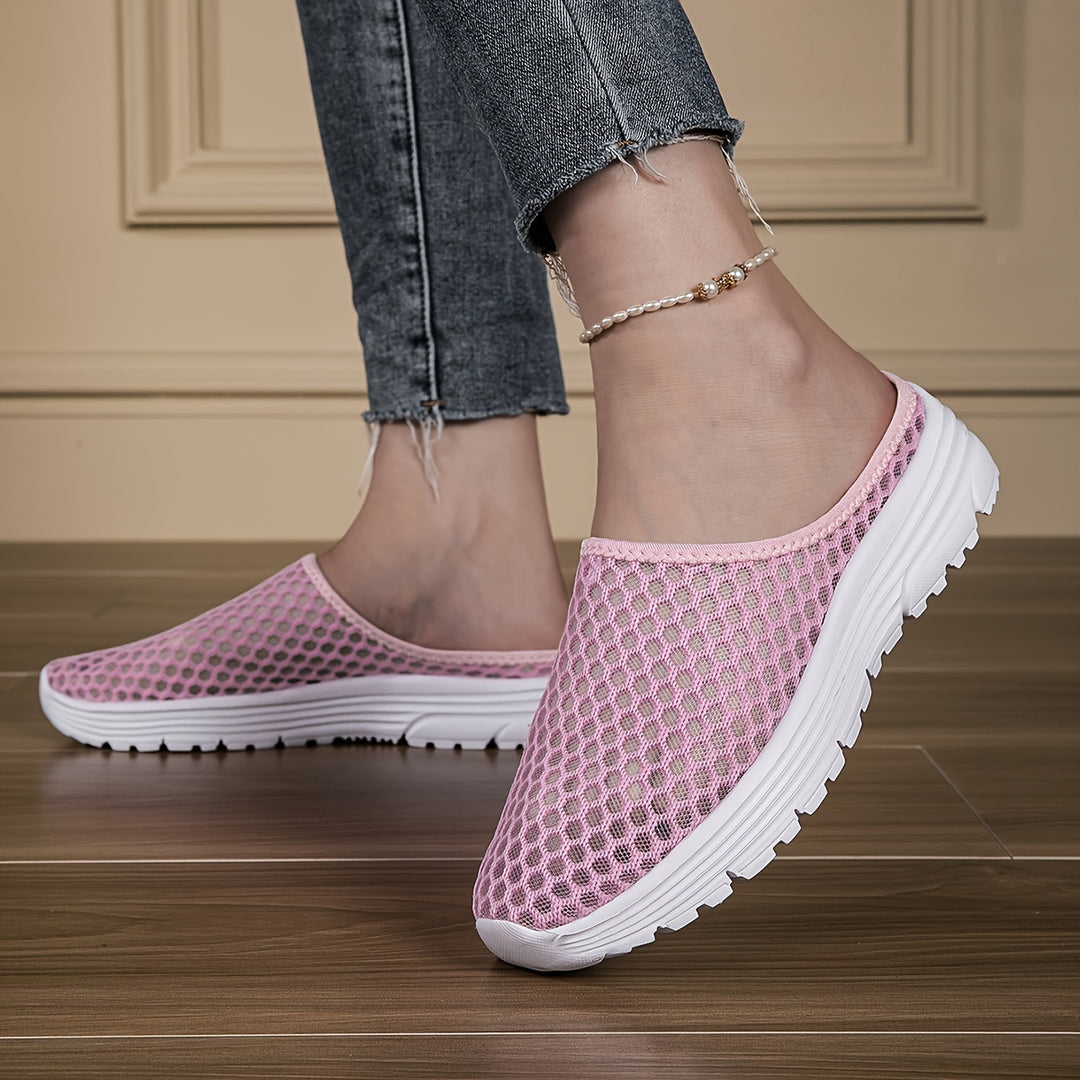 Instappers heren | Lichtgewicht pantoffels met ademend mesh