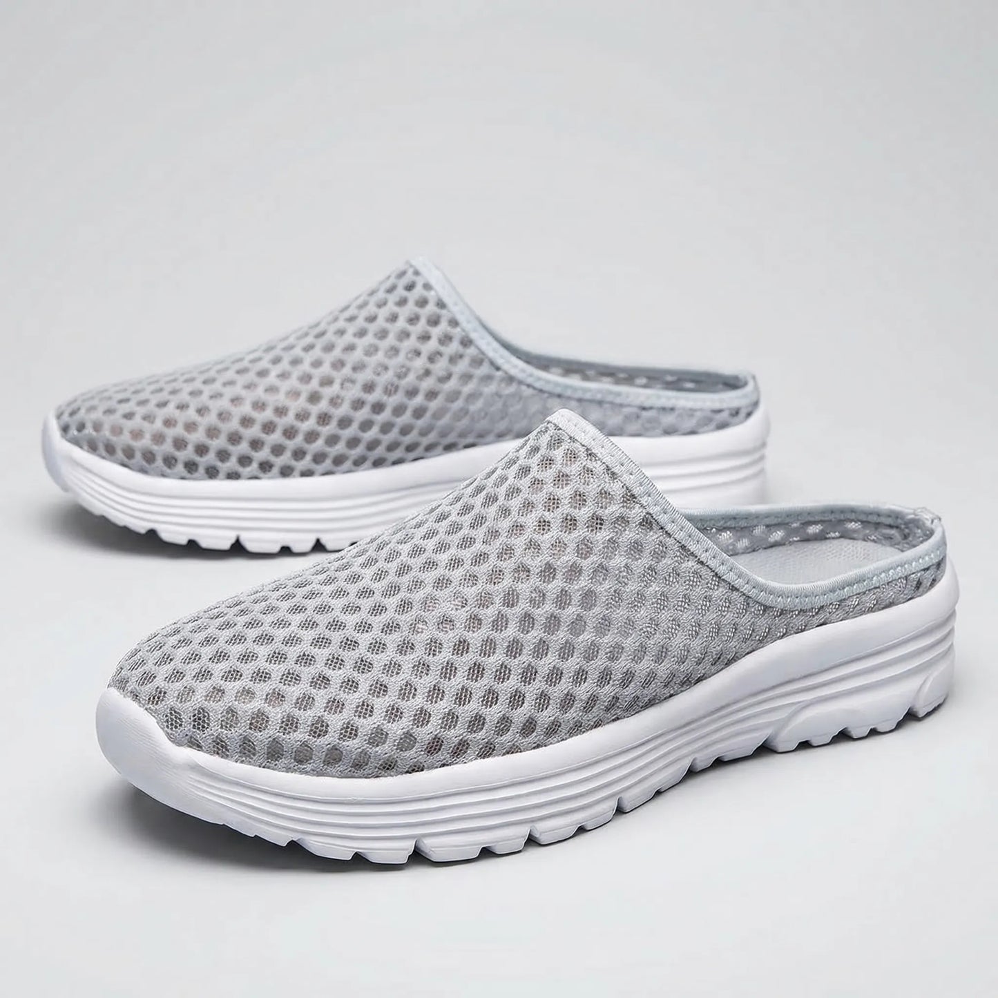 Instappers heren | Lichtgewicht pantoffels met ademend mesh