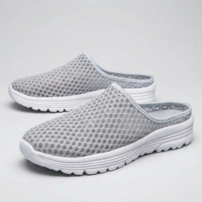 Instappers heren | Lichtgewicht pantoffels met ademend mesh