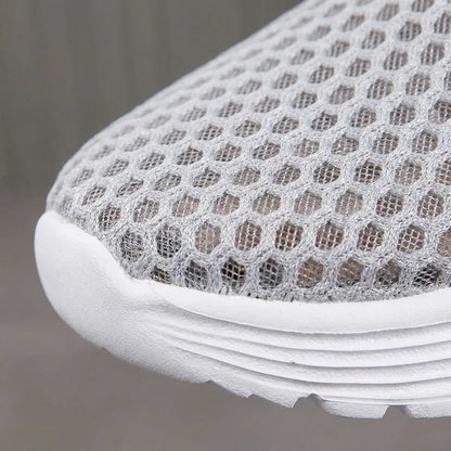 Instappers heren | Lichtgewicht pantoffels met ademend mesh