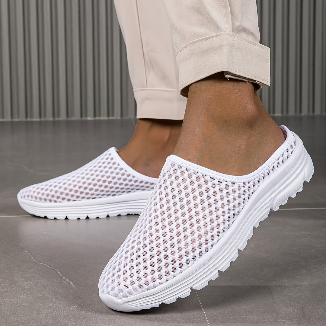 Instappers heren | Lichtgewicht pantoffels met ademend mesh