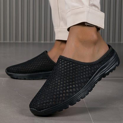 Instappers heren | Lichtgewicht pantoffels met ademend mesh