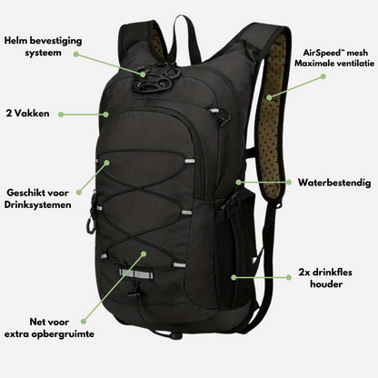 OutdoorHaven - Premium Fietsrugzak Waterdicht - OutdoorHavenNL