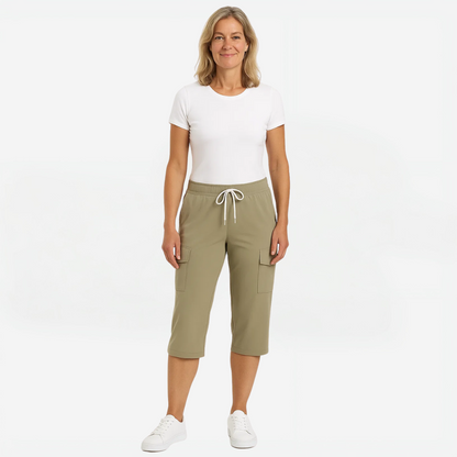 Dames Outdoor Cargo Broek – Wandelbroek - Driekwart Broek