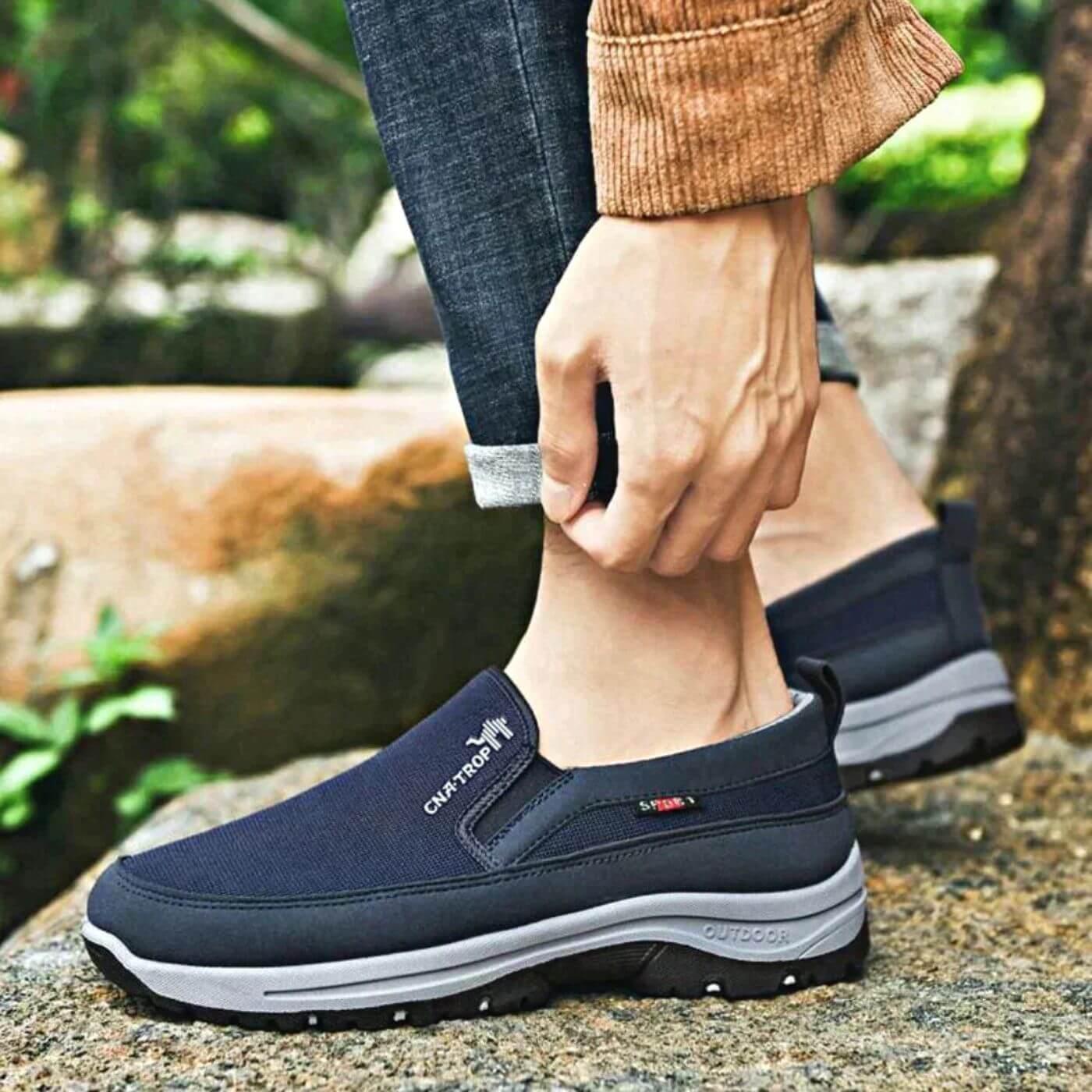 Heren Schoenen Zwart Maat 42 Lichtgewicht Ademend Mesh-4