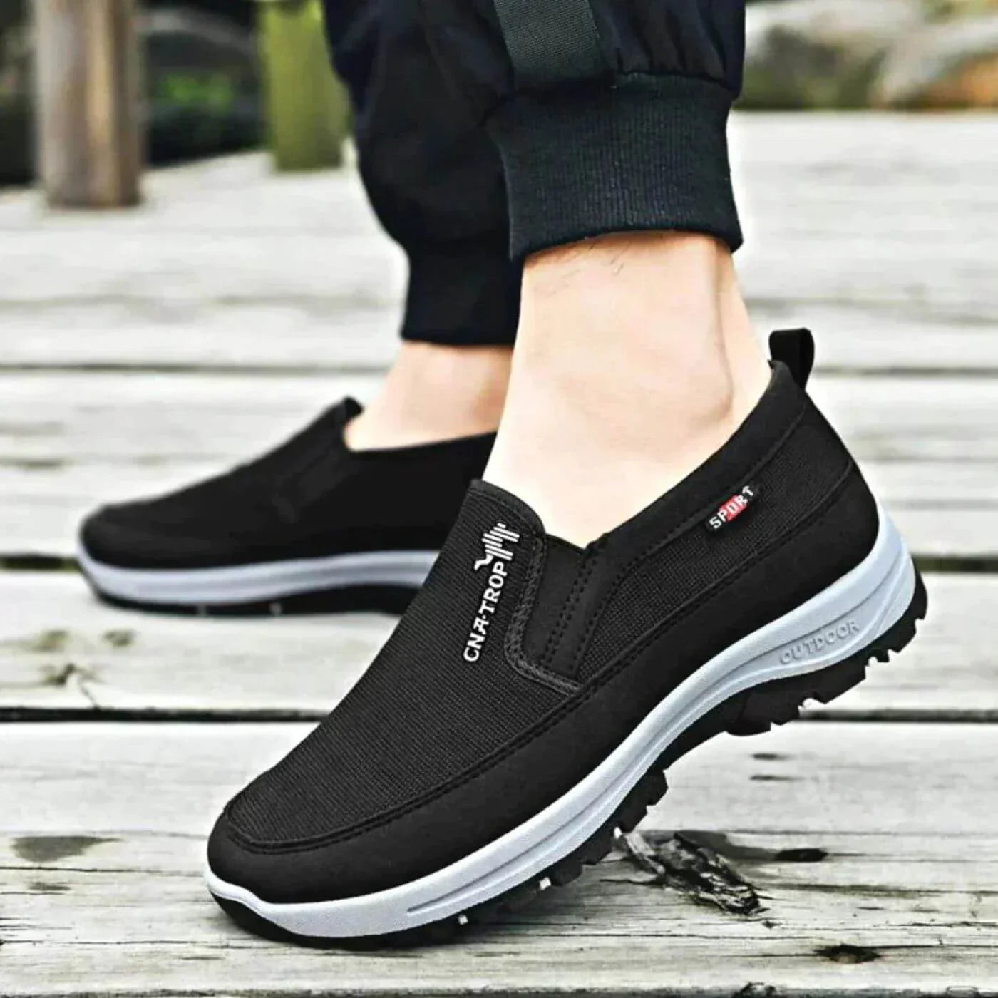 Heren Schoenen Zwart Maat 42 Lichtgewicht Ademend Mesh-5