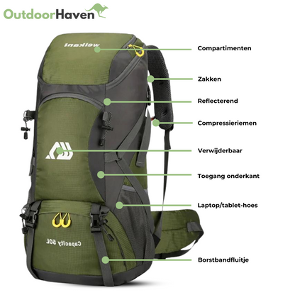50L Backpack - Outdoor - OutdoorHavenNL