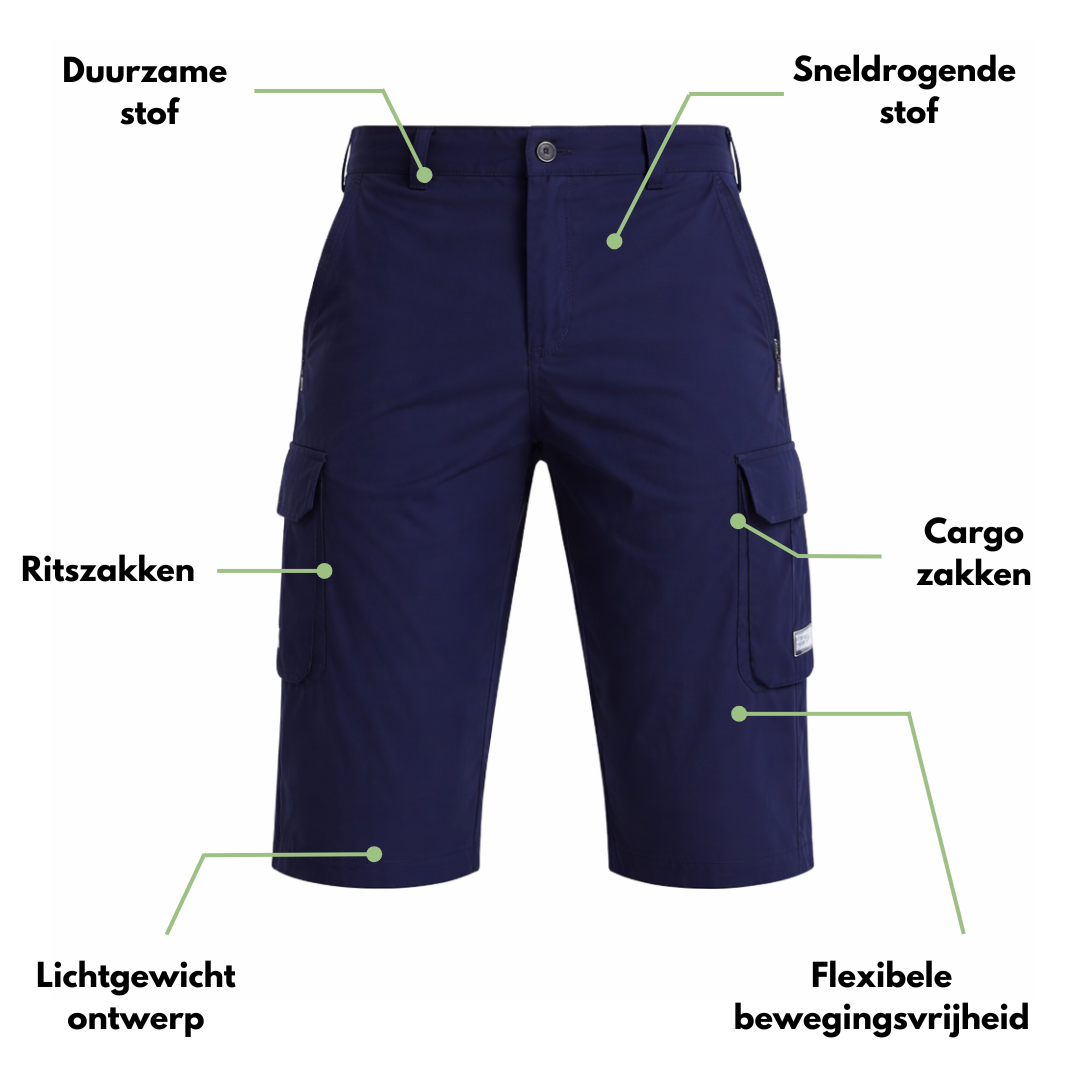 Heren Cargo Shorts – Korte Broek – Outdoor