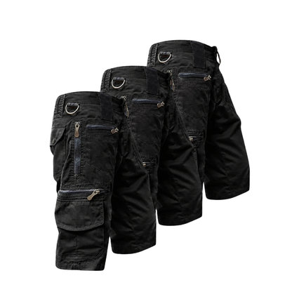 Outdoor Cargo Shorts 3 Pack - Heren Korte Broek - Ritszakken