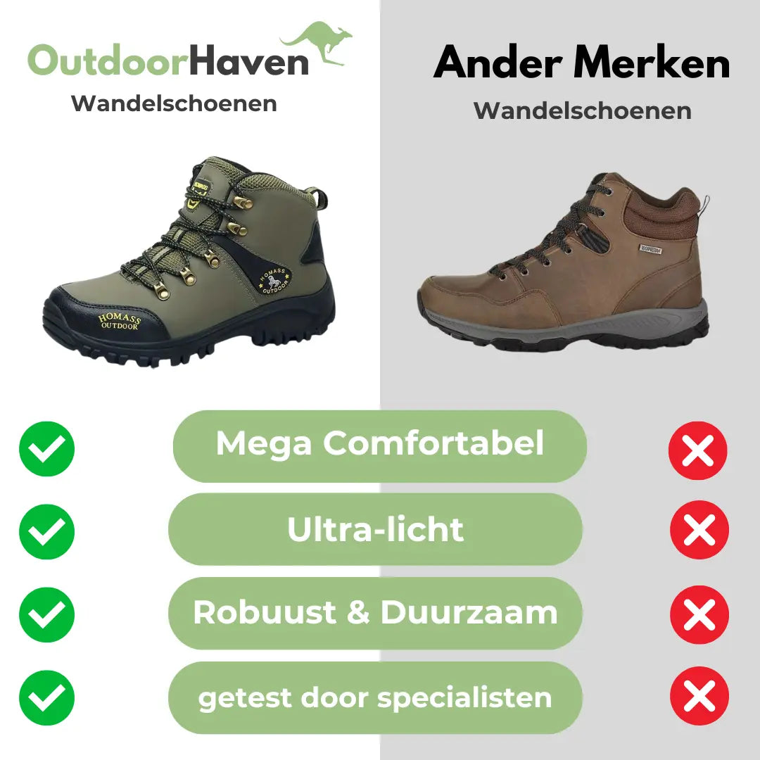 OutdoorHaven - Comfortabele Wandelschoen - Heren OutdoorHaven