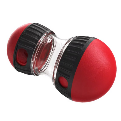 Durable dog puzzle toy with treat compartments for slowing down eating