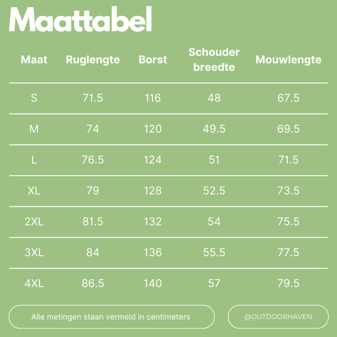 Outdoor Voorjaar Jas - Waterdicht & Winddicht - Unisex