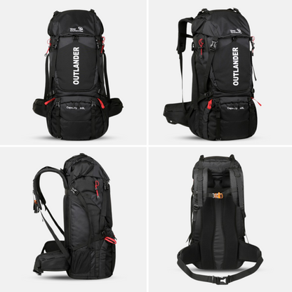 OutdoorHaven Backpack 60L - Rugzak - Waterdicht