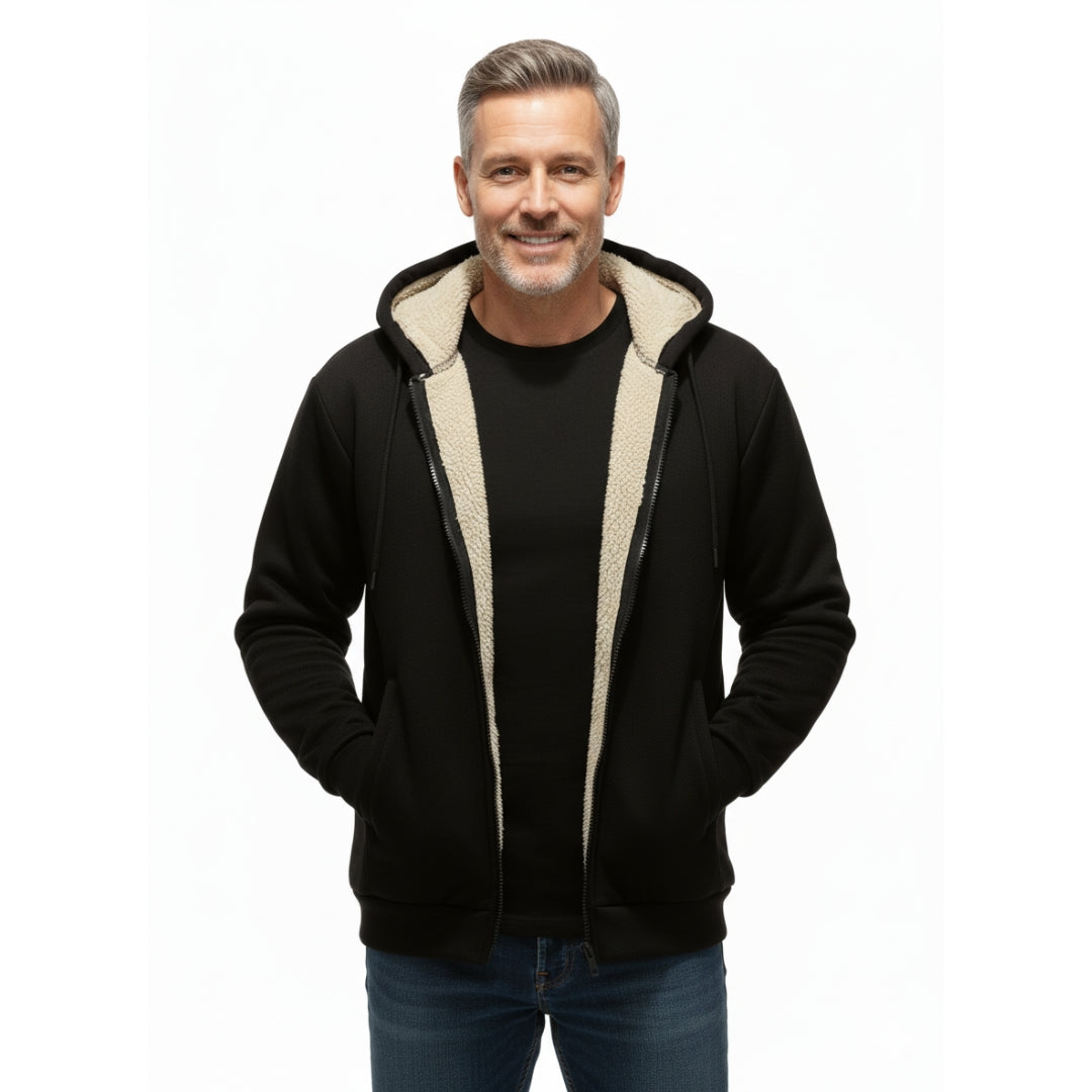 Heren Hoodie – Gevoerd – Winter