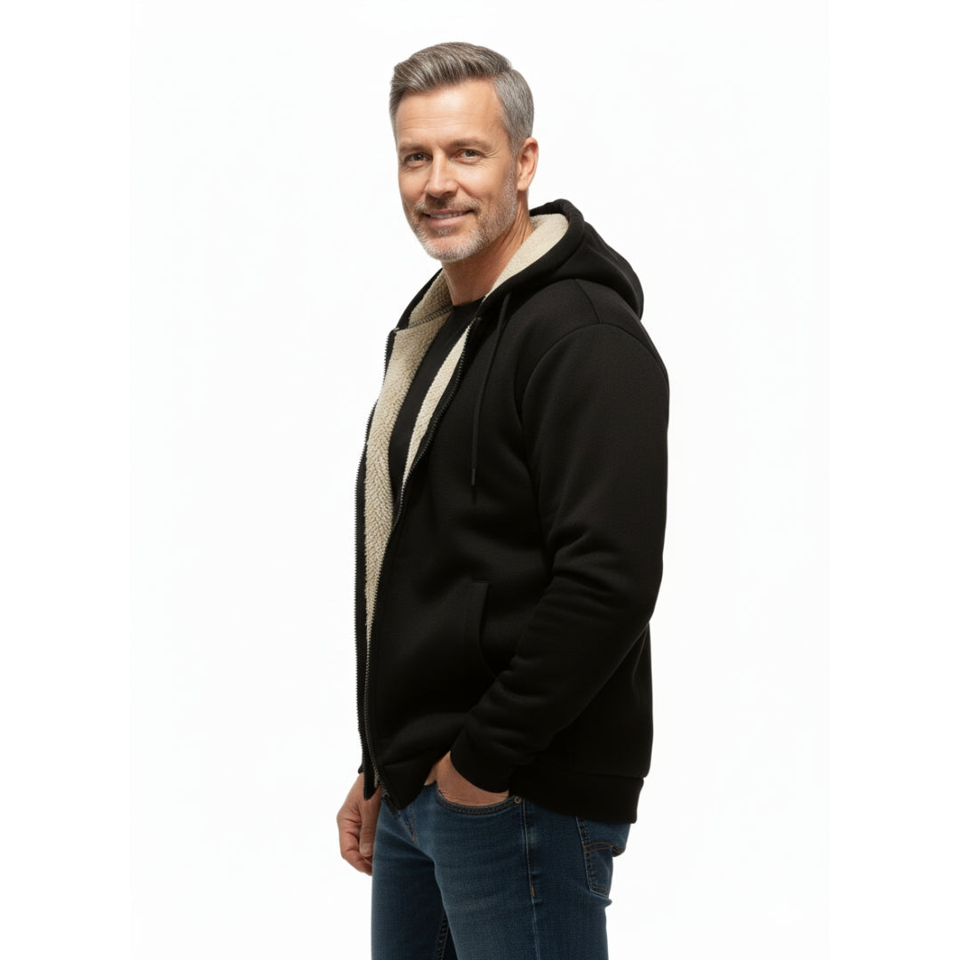 Heren Hoodie – Gevoerd – Winter