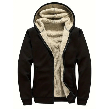 Heren Hoodie – Gevoerd – Winter