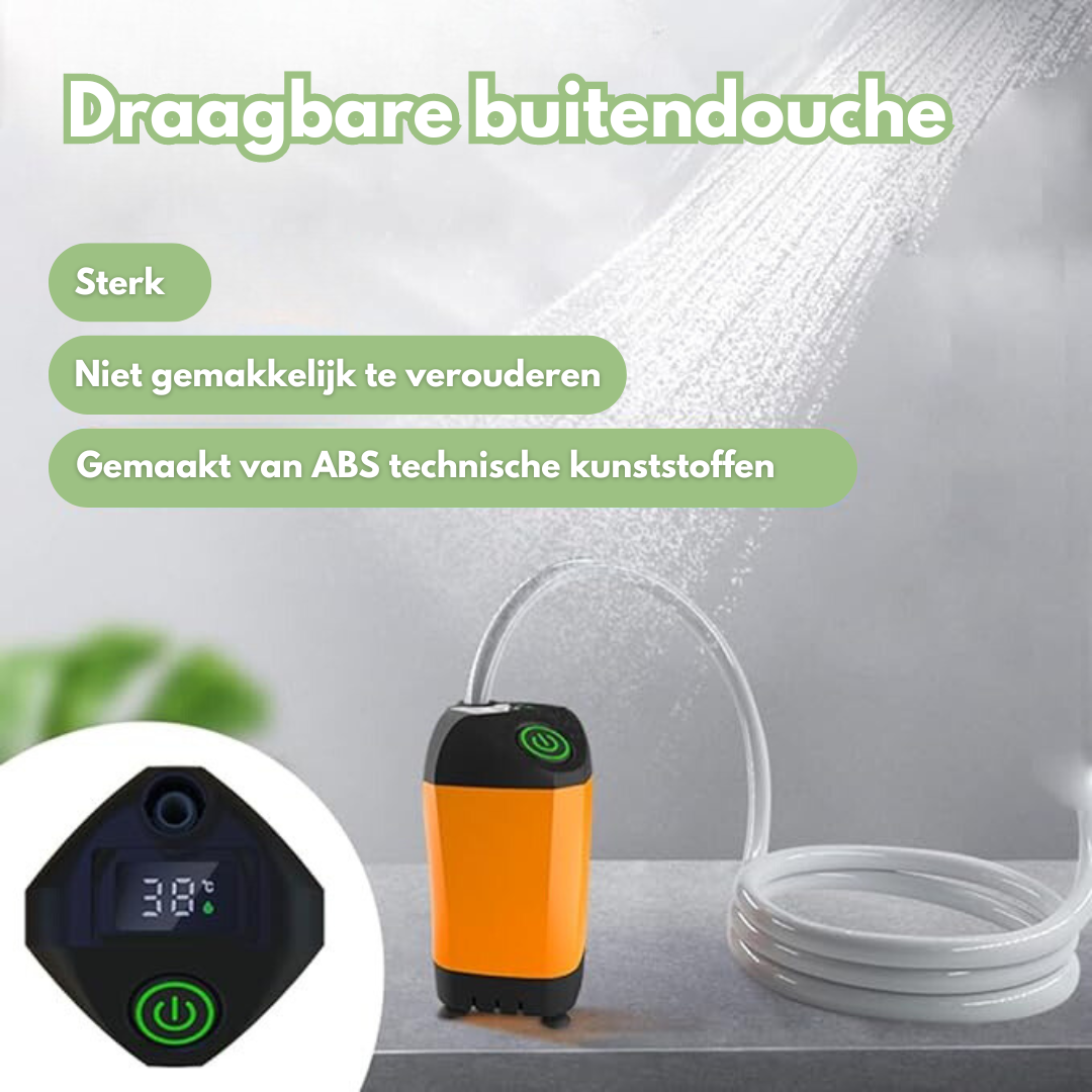 Camping Douche - Pomp - Draagbaar - OutdoorHavenNL