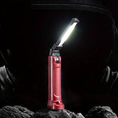 180° COB Werklamp - USB Oplaadbaar - Aluminium & ABS