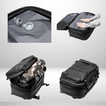 CompriBag™ | Ruimtebesparend reizen met de vacuüm rugtas - Storebay.nl