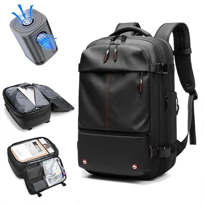 CompriBag™ | Ruimtebesparend reizen met de vacuüm rugtas - Storebay.nl