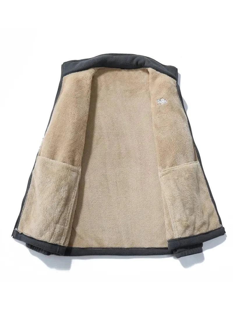 OutdoorHaven - Unisex Gevoerd Fleece Vest - OutdoorHavenNL