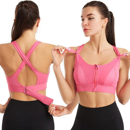 FitBra | Ondersteunende Sport-BH met voorsluiting - Storebay.nl