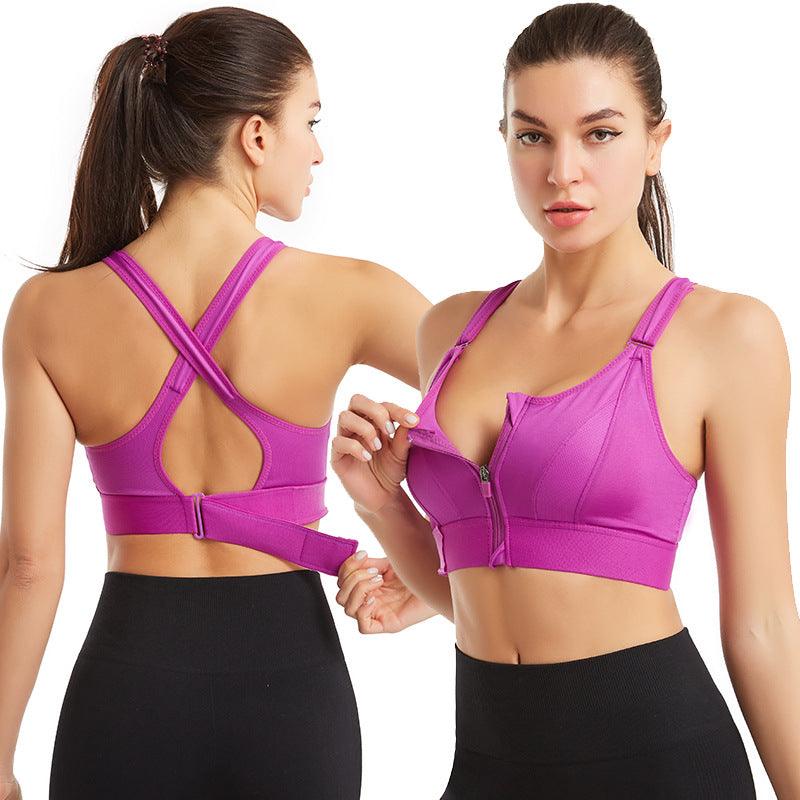 FitBra | Ondersteunende Sport-BH met voorsluiting - Storebay.nl