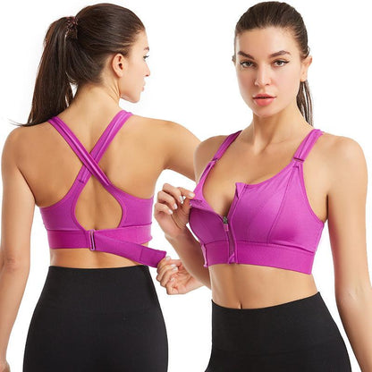 FitBra | Ondersteunende Sport-BH met voorsluiting - Storebay.nl